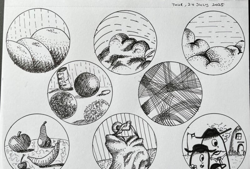 doodling