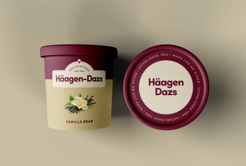 Häagen-Dazs Logo Redesign