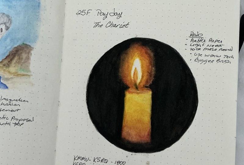 The Candle at the Marriott…