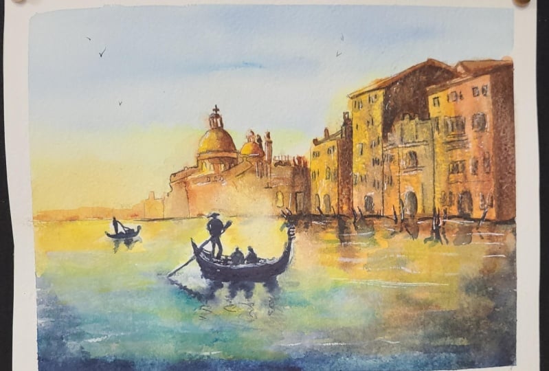 Entering Venice