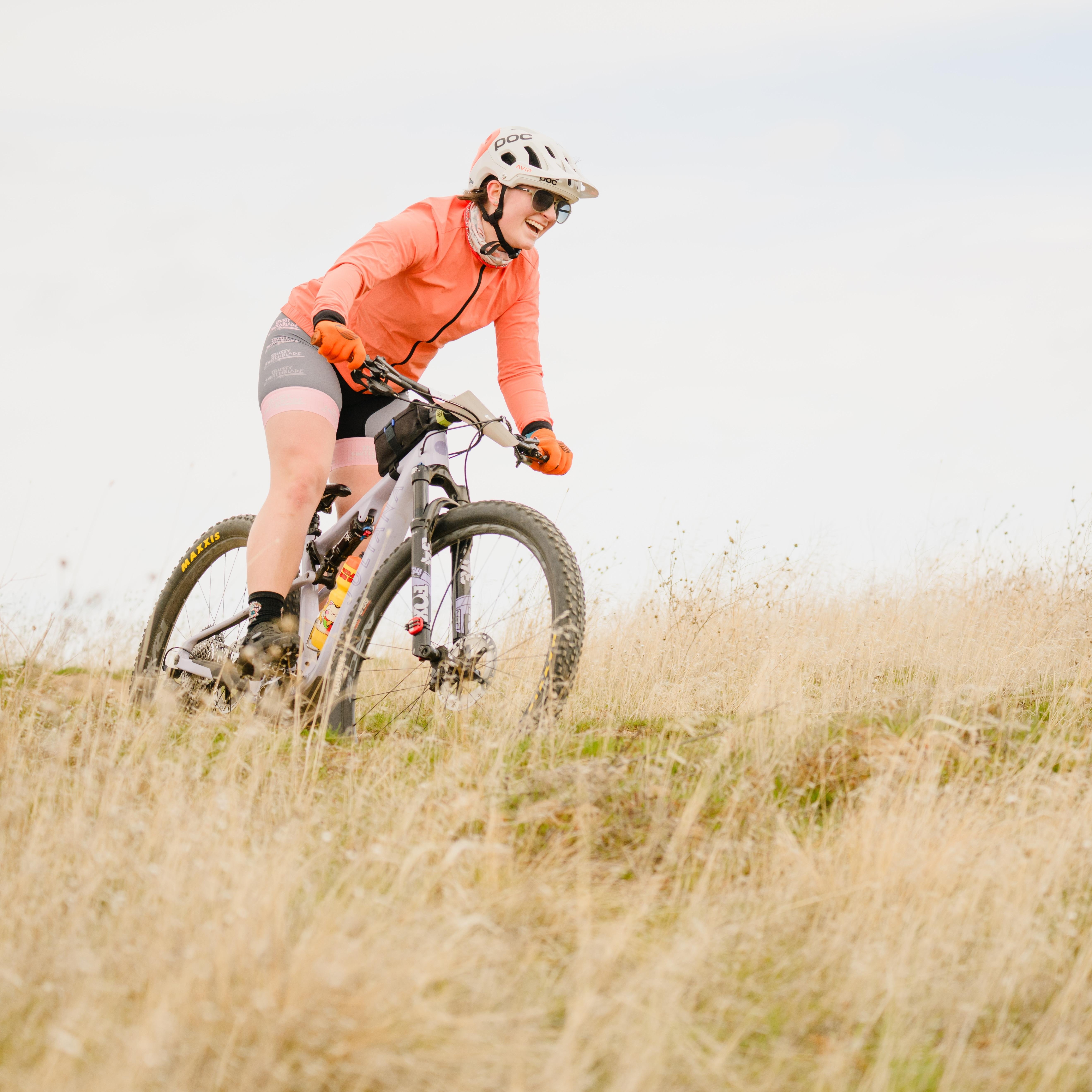 Happy Mountain biker - student project