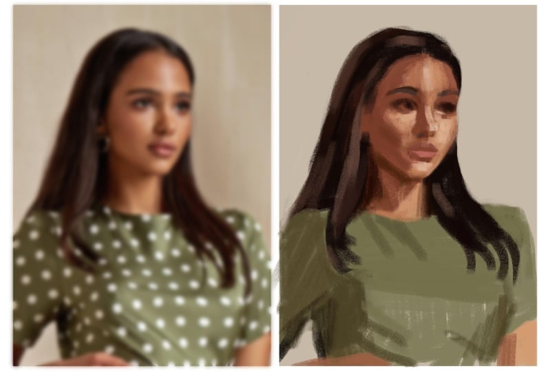 Portrait start