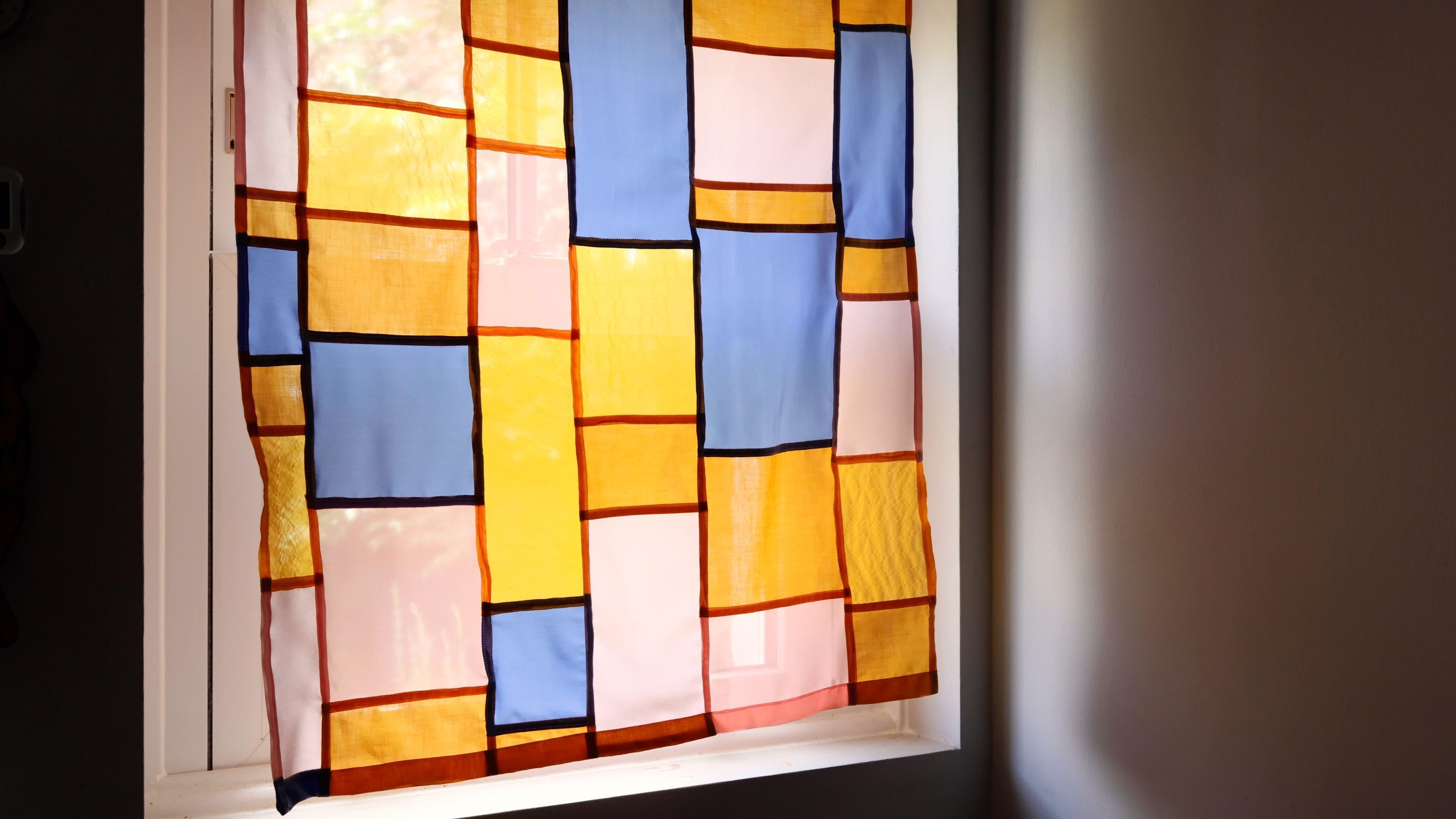 Patchwork Curtain - student project