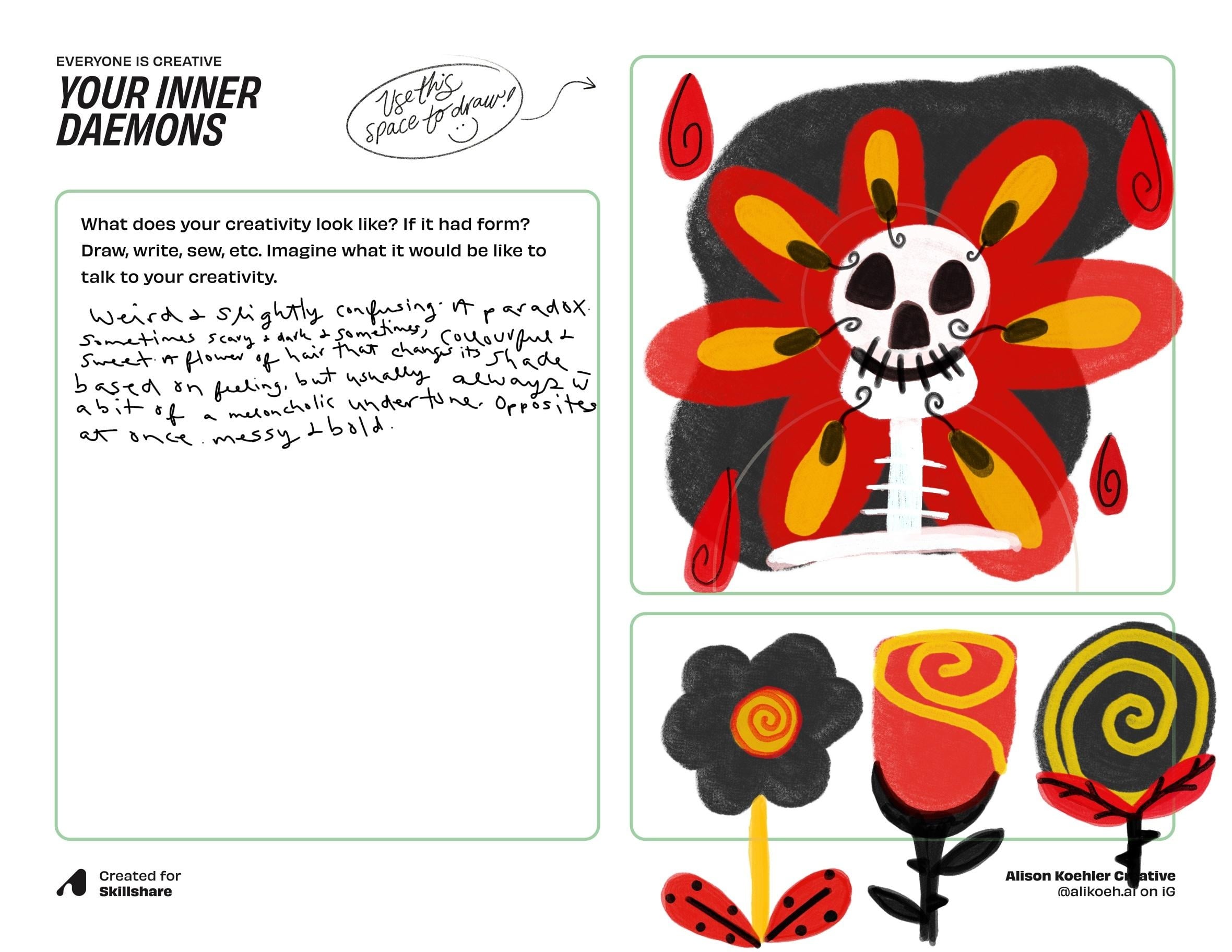 Creative Daemon - student project