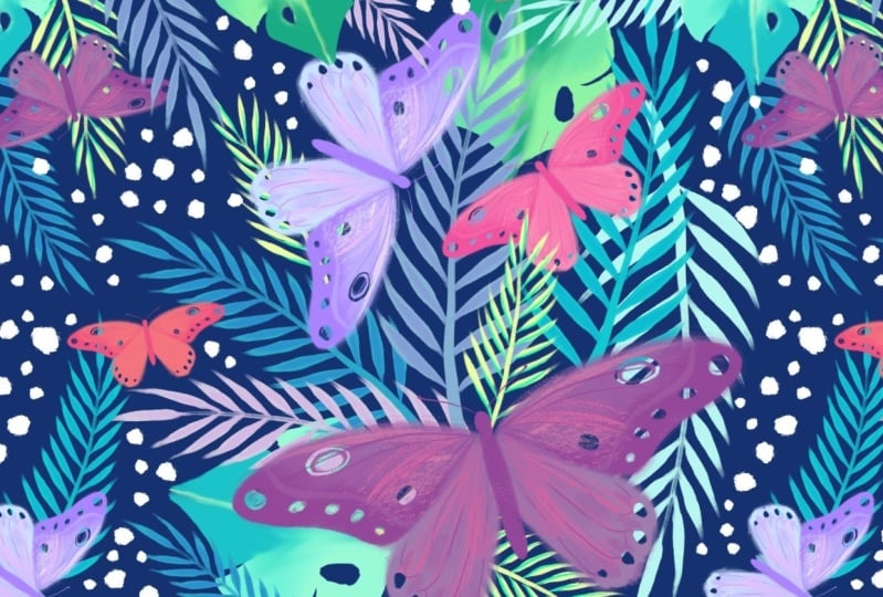 Jungle papillons