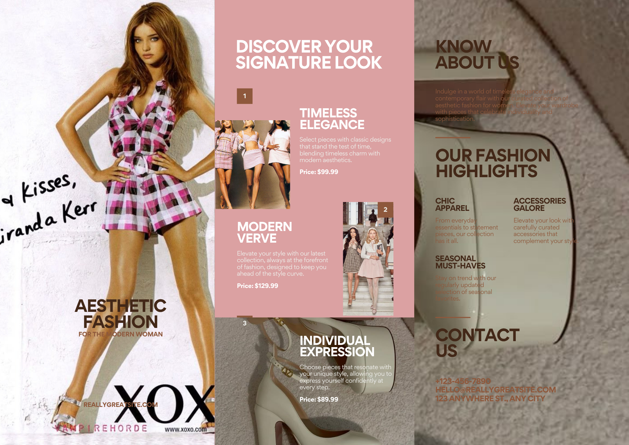 Brochure - student project