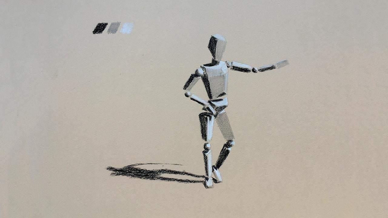 Light & Shadow Study - student project