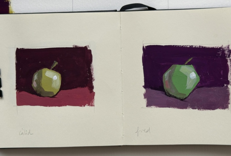 First attempt on color temperature