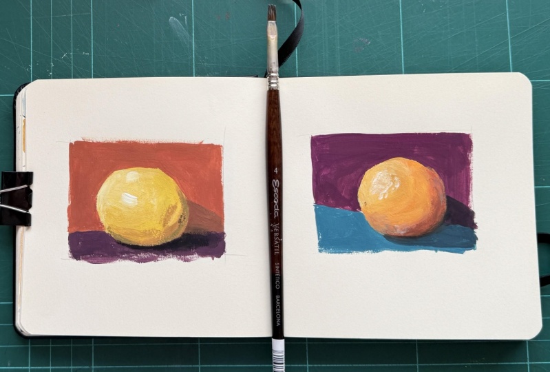Acryla gouache