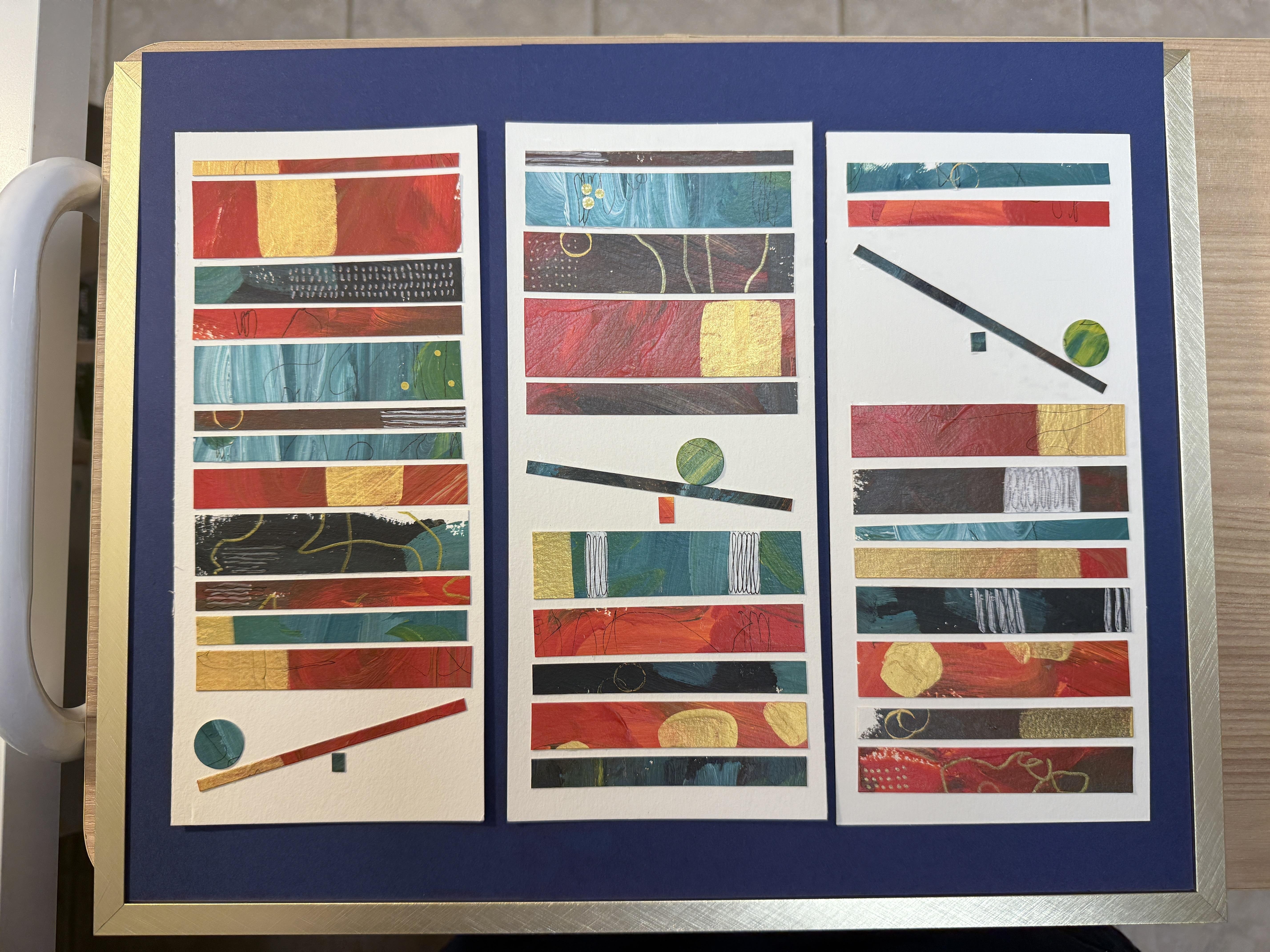 My Playful Collage- "Finding Balance" - student project