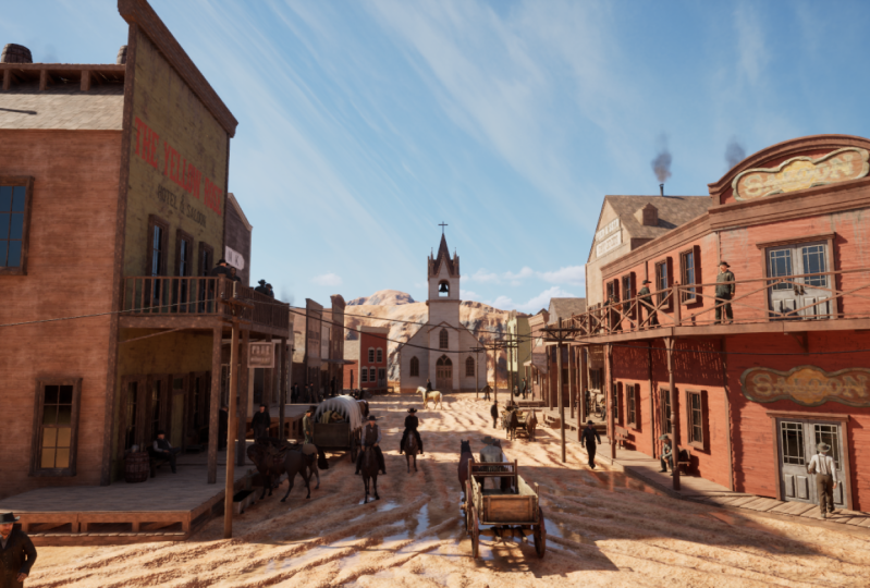 Old West Town