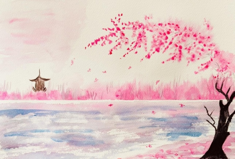 In Sakura's Whisper, Love Blooms