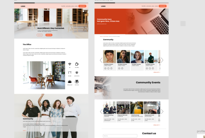 Image placement and sizing