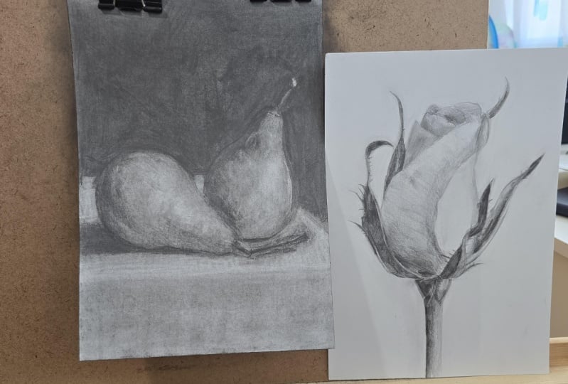 Here's the two drawings!