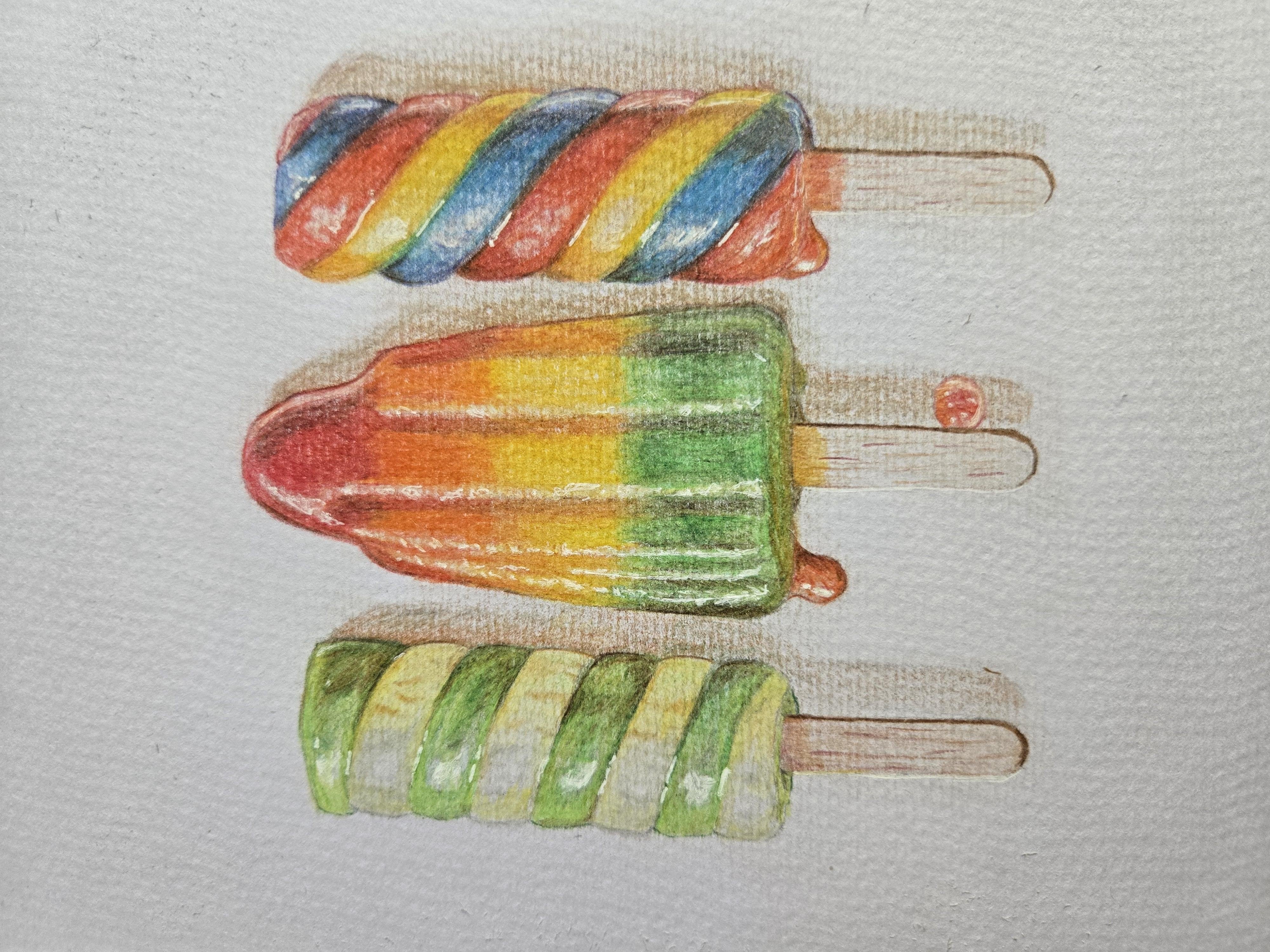 Ice lollies - student project