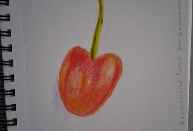 beginner's colored pencil
