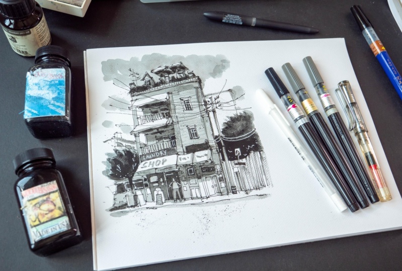 A 3-storey building