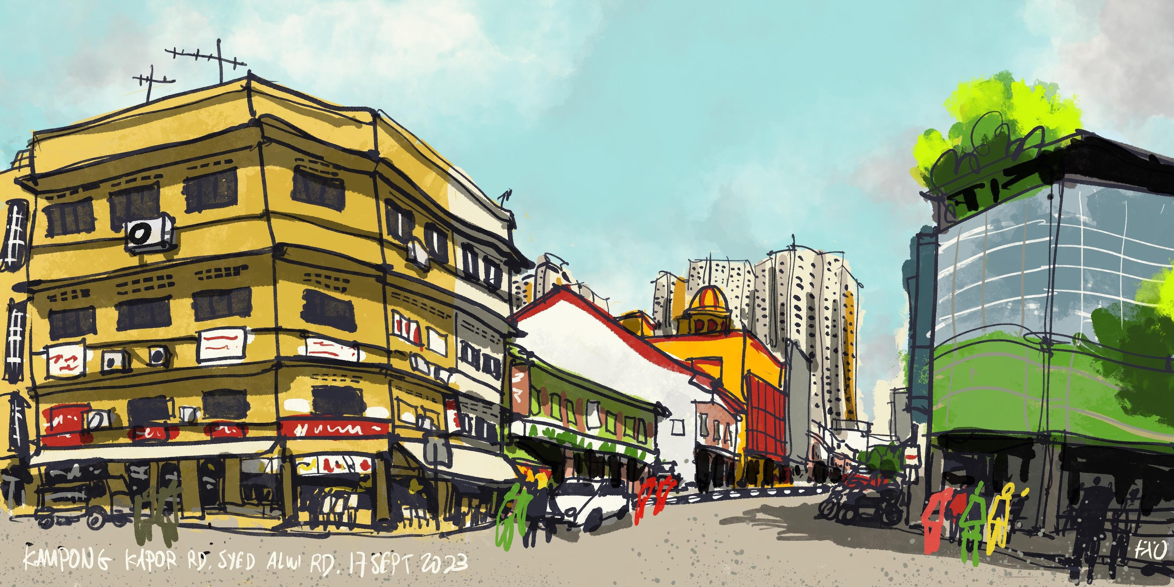 Syed Alwi Road, Singapore - student project