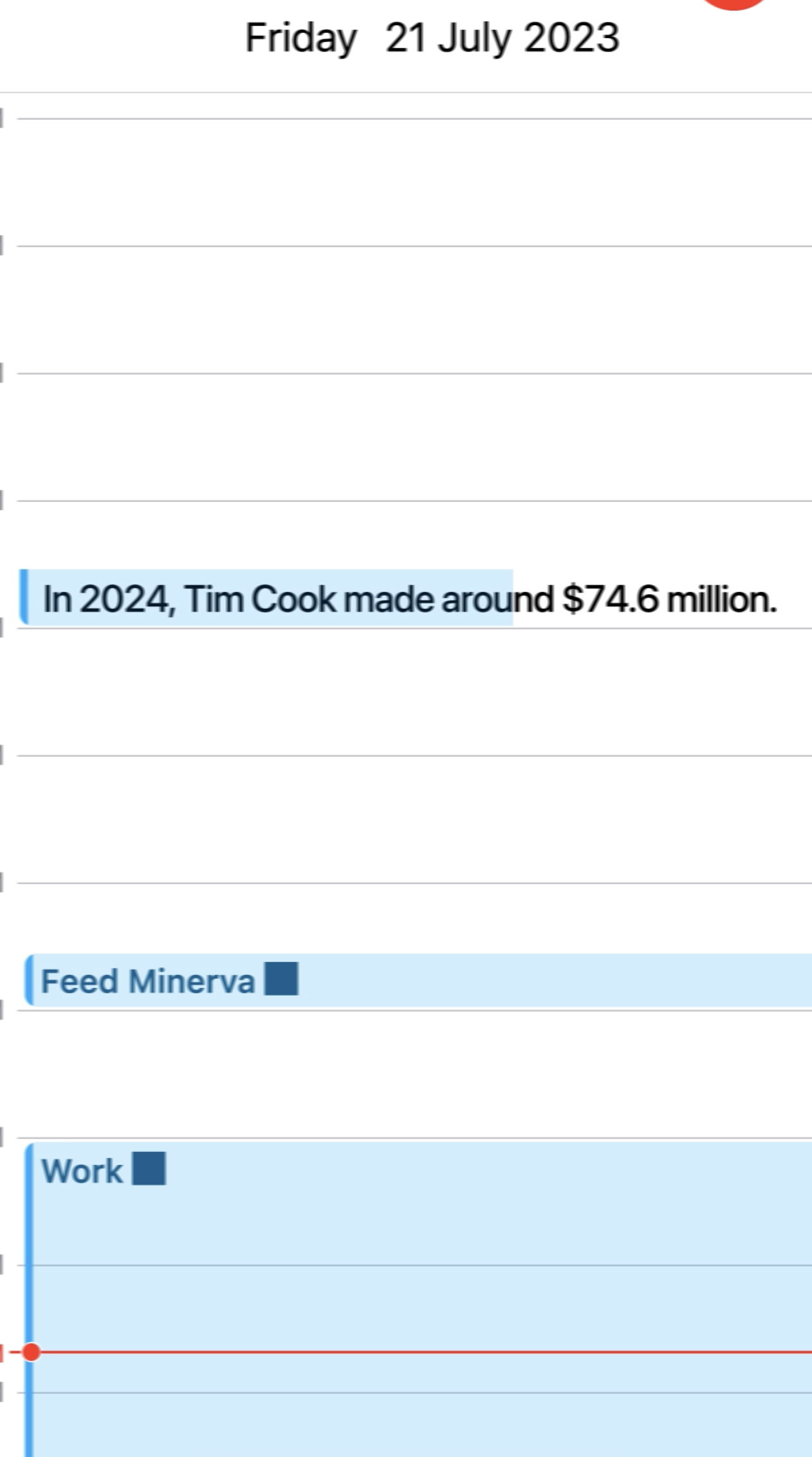 How Much Does Tim Cook Make Per Second? - student project