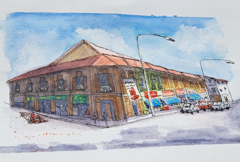 Singapore sketch