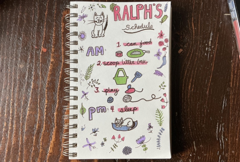 Ralph’s schedule