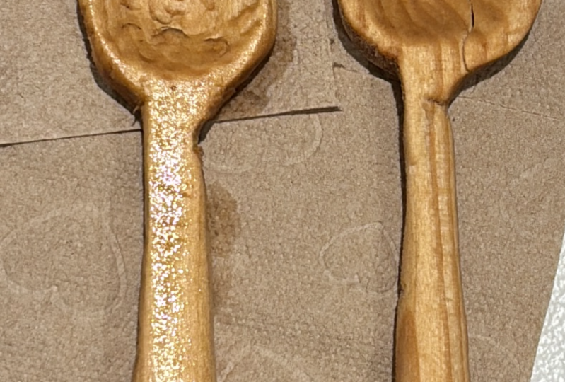 First woodcarving project