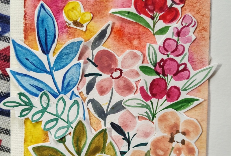 Watercolor cards that pop with Femvisionary