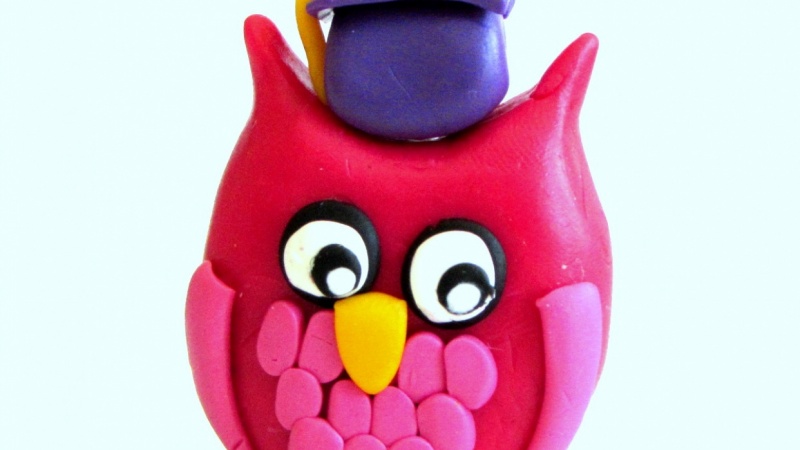 Making owls with my friends