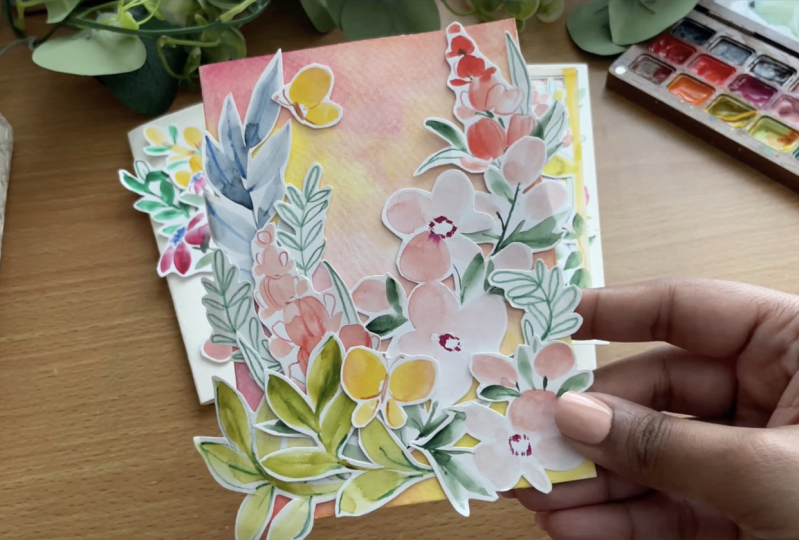 Joyful Watercolor Cards That Pop: A Creative Class for Beginners