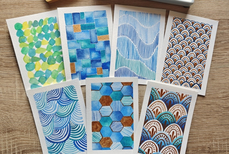 Relaxing patterns