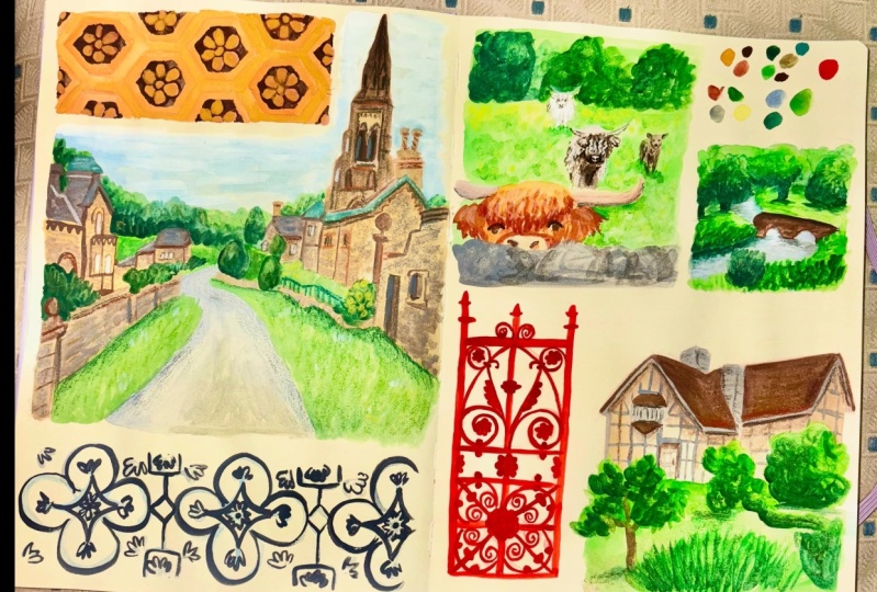 Pretty Spreads - England References