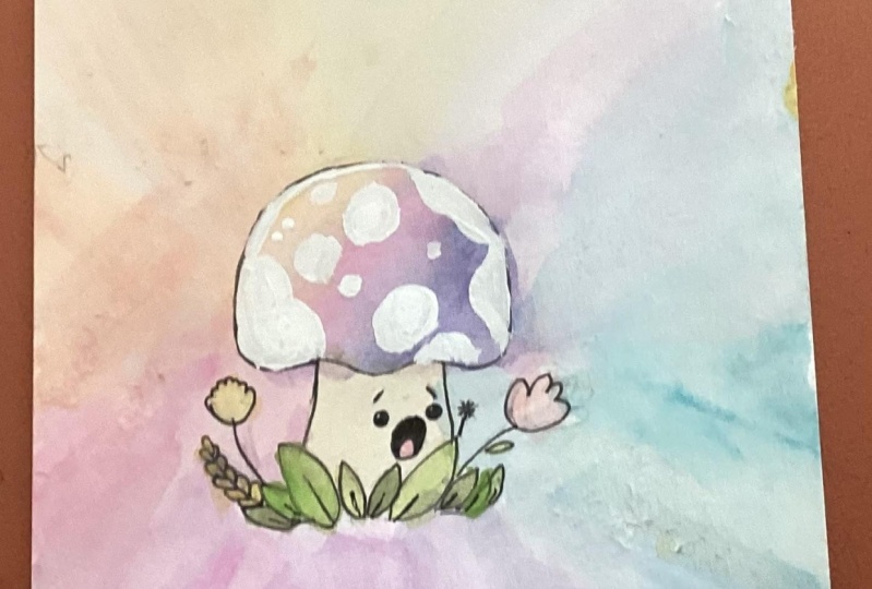 Pastel the mushroom💜🌈