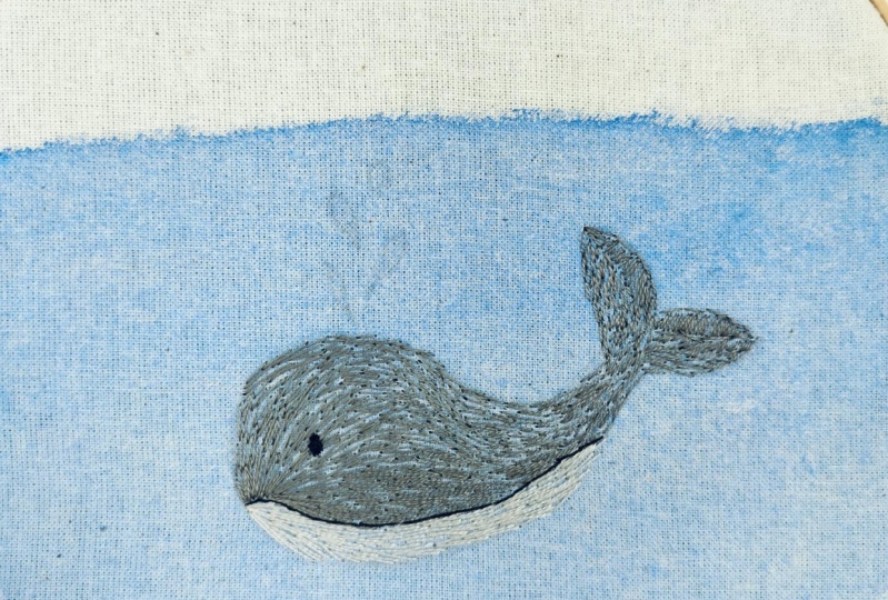 My first embroidery