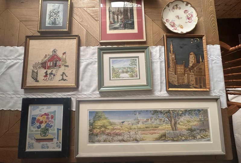 Mix and match vintage art
