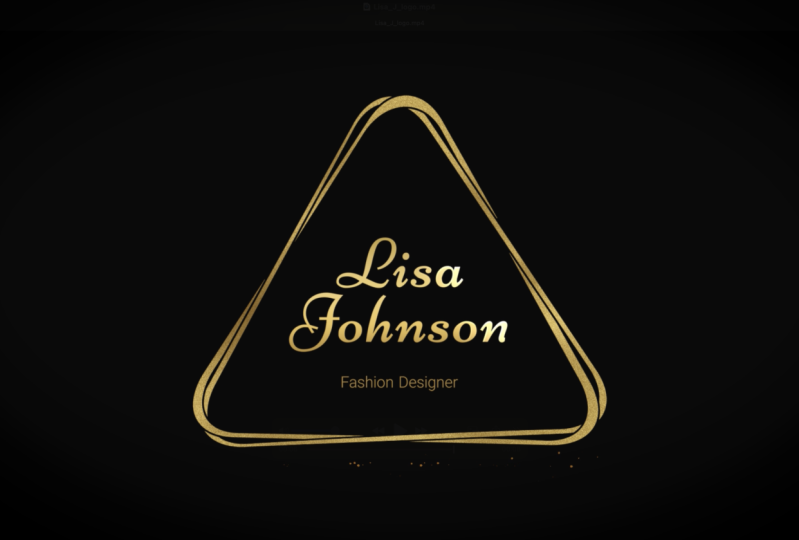 Lisa J Logo Animation