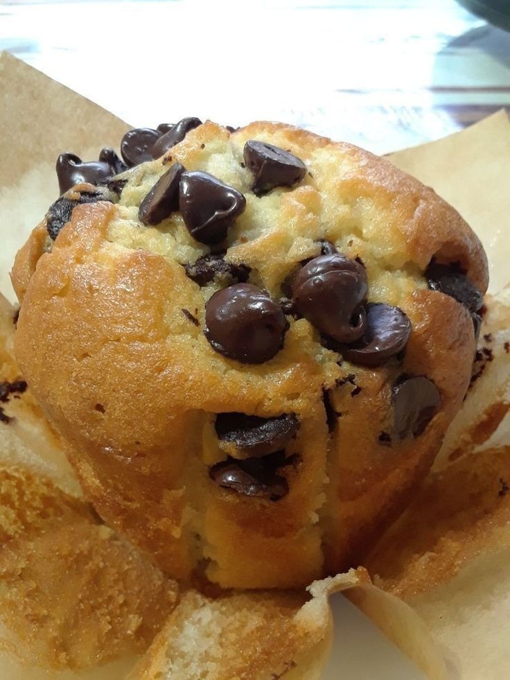 Chocolate chips muffin - student project