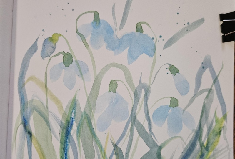 Snow drops loose style