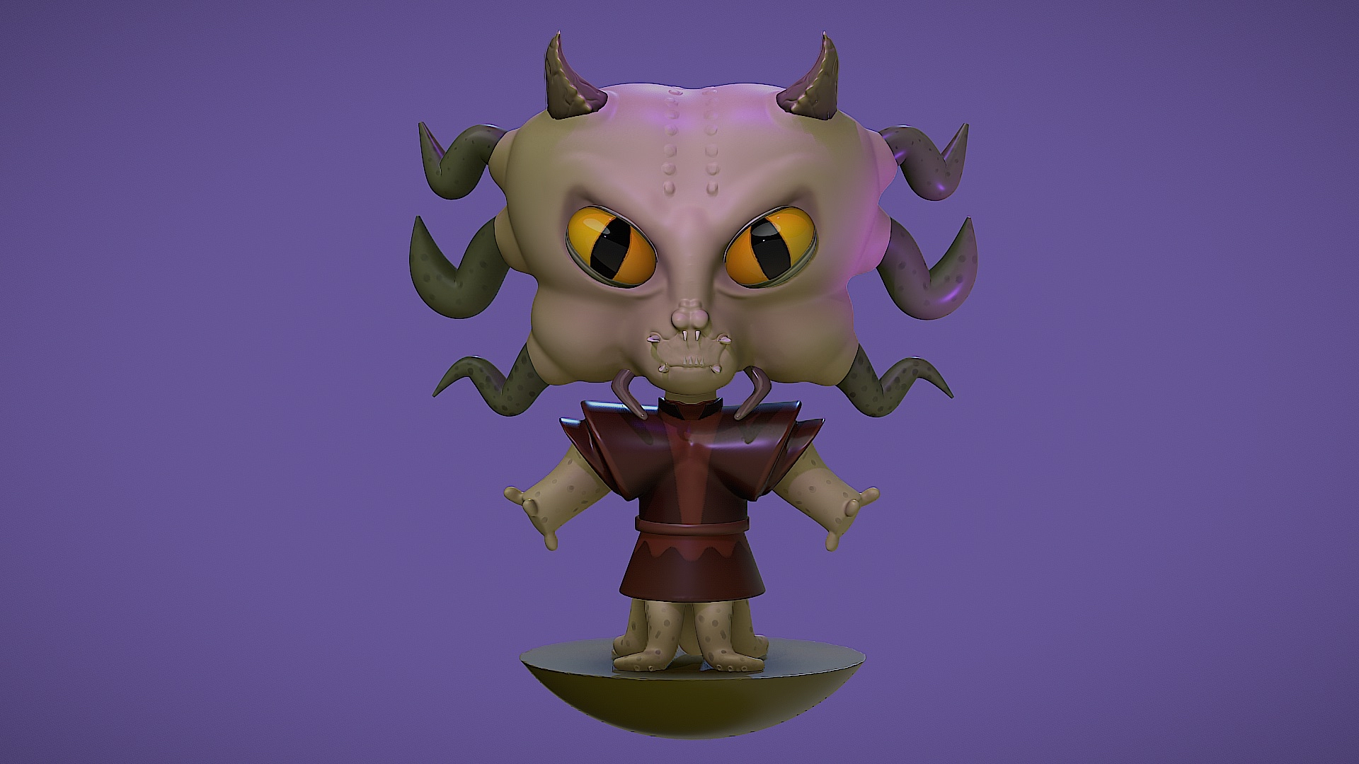 Evil Alien - student project