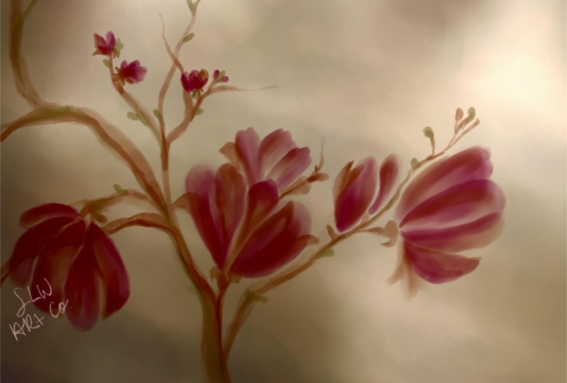 Flowers in the storm WC