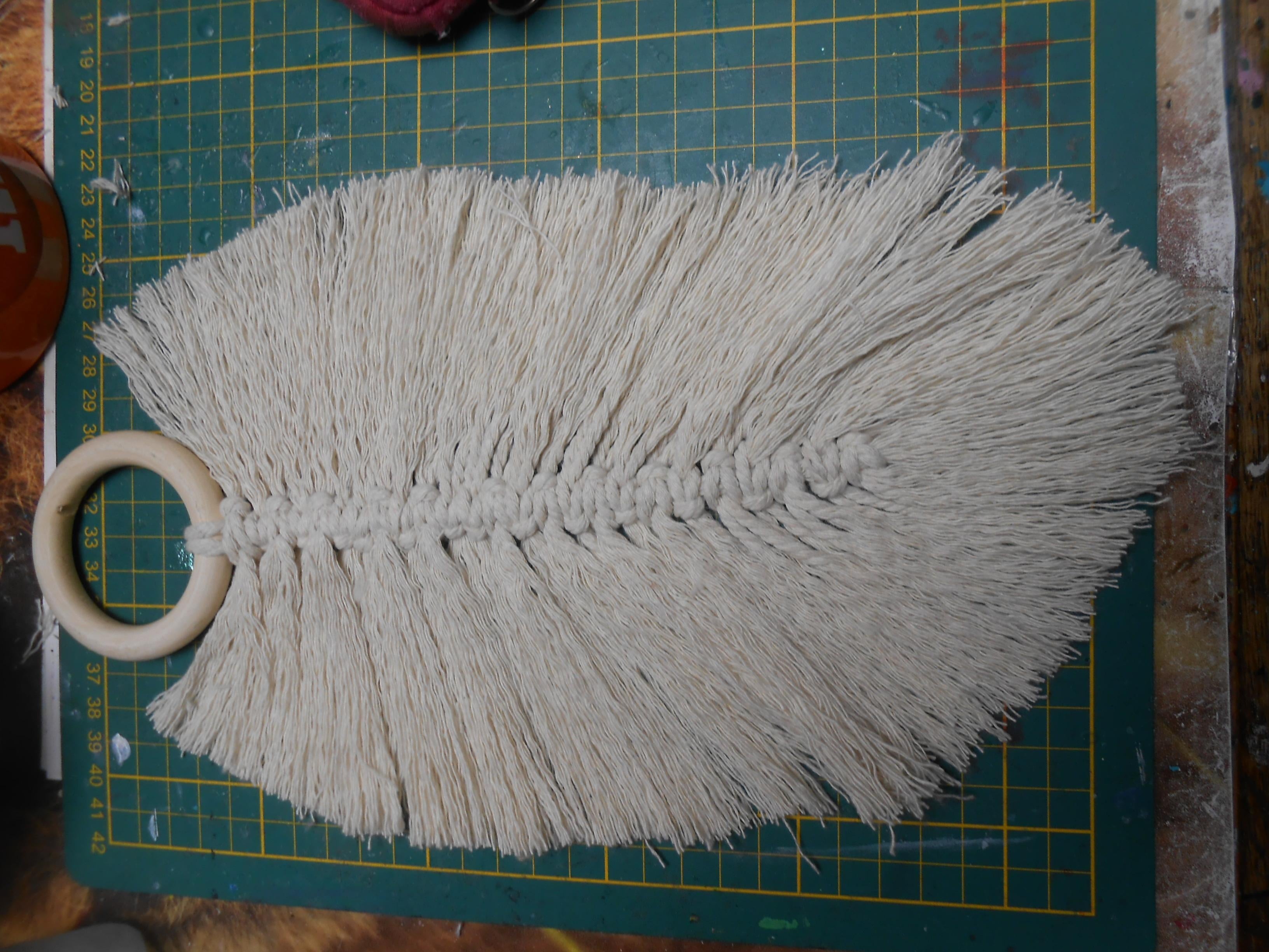 macramé - student project