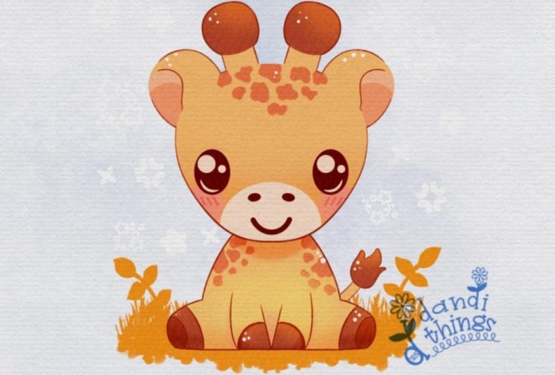 Glorious Golden Giraffe Garden