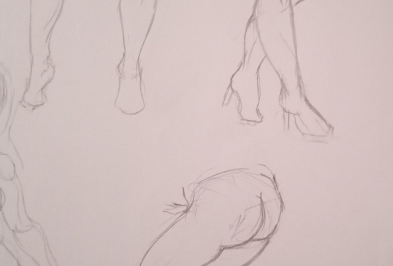 Drawing the legs