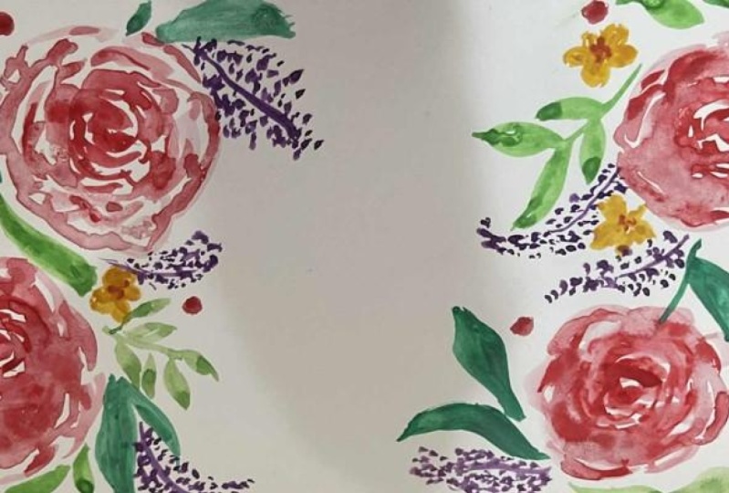Floral Envelope