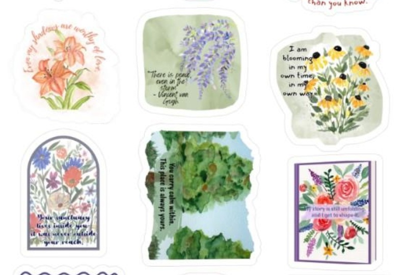 A Garden for the Soul Stickers