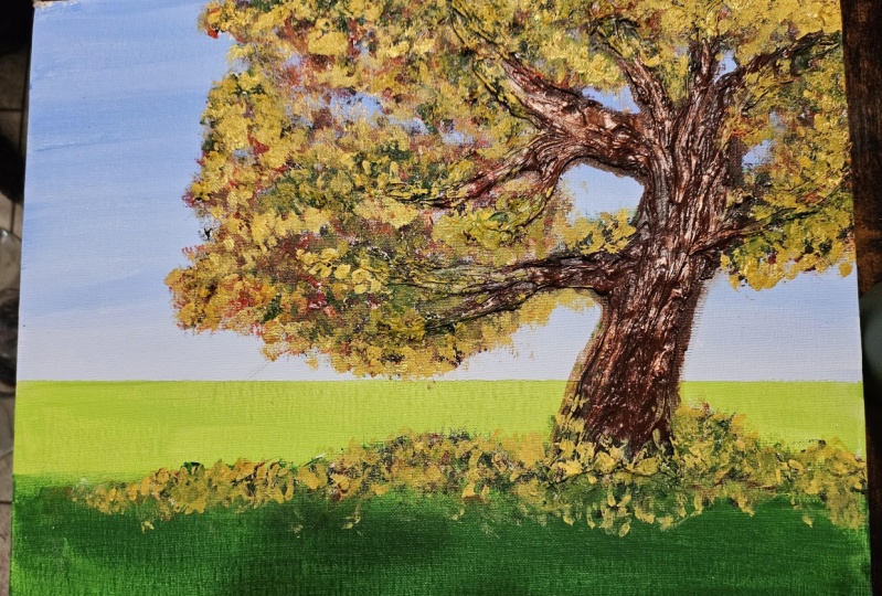 Textured tree