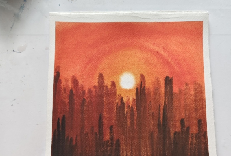 Guide for watercolors