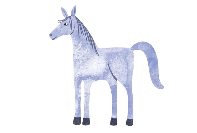 Sample Project - Watercolour Horse