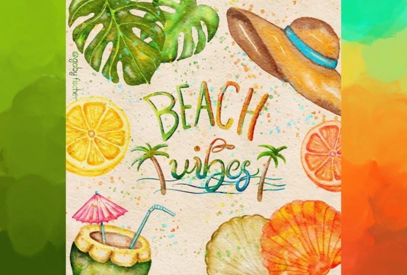 Beach vibes!