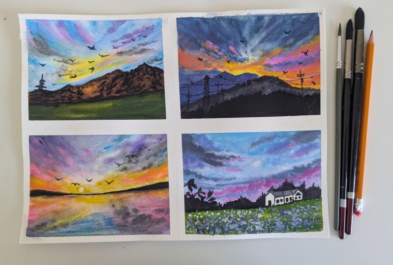 Pastel Landscapes: Paint 4 Dreamy Frame-Worthy Watercolor Scenes