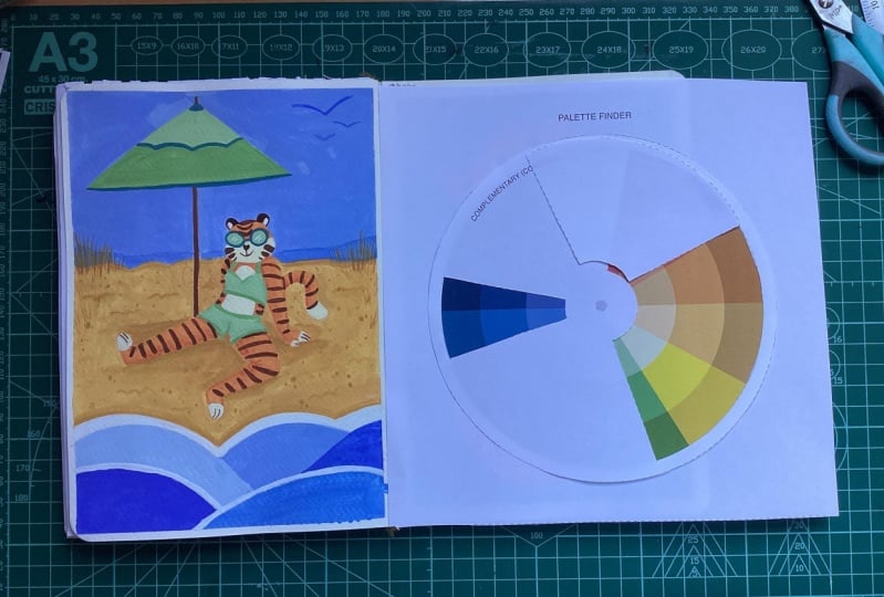 Complementary palette